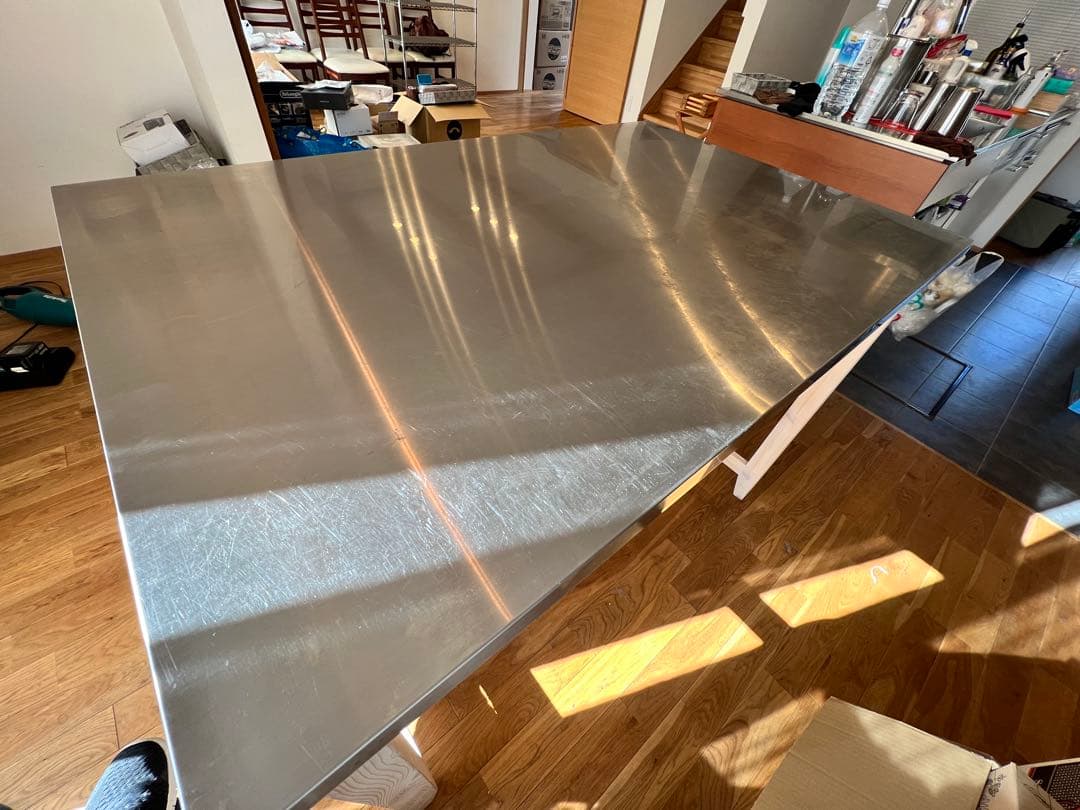 ワークテーブル ニトリ 作業台 シナモ NITORI カウンター　送料込み