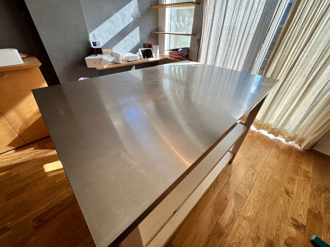 ワークテーブル ニトリ 作業台 シナモ NITORI カウンター　送料込み