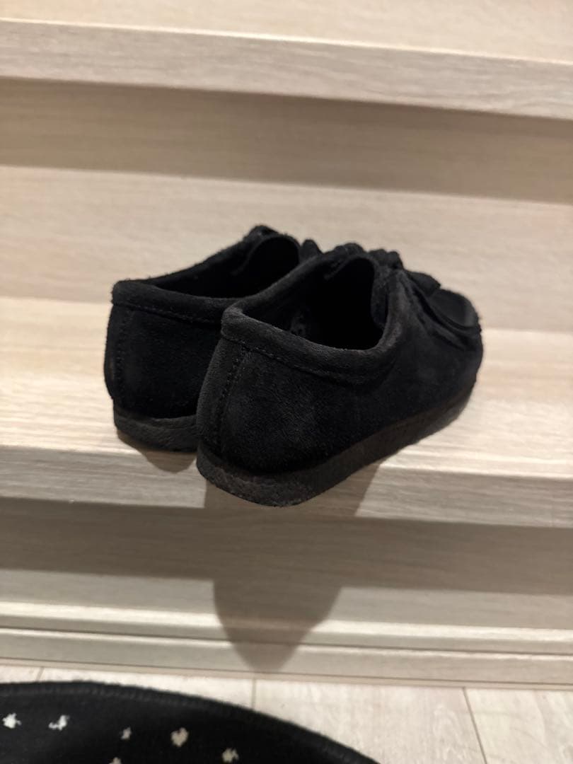 Clarks wallabee 23.5/24cm ブラック