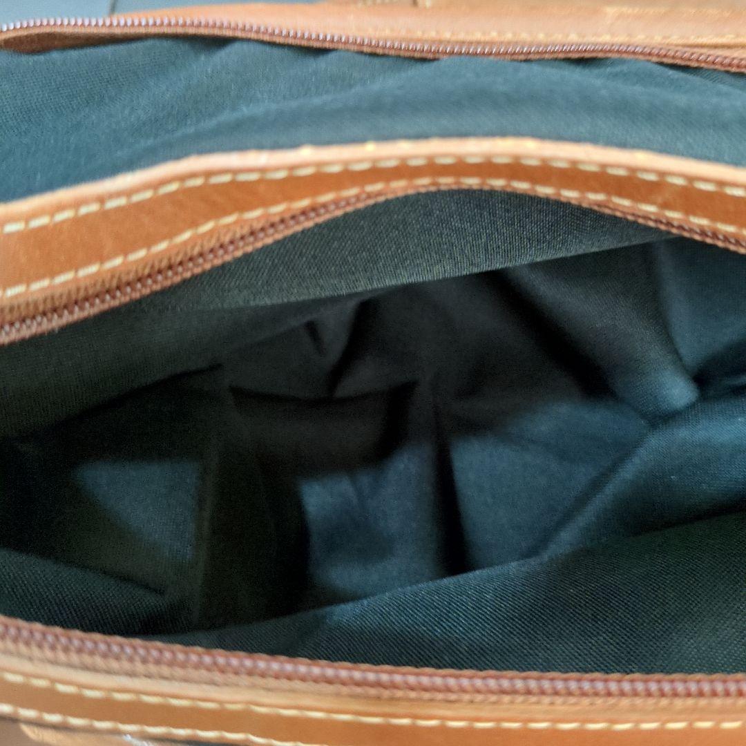 オールドコーチ　ボストンバッグ　レザー　ブラウン　大容量　2way