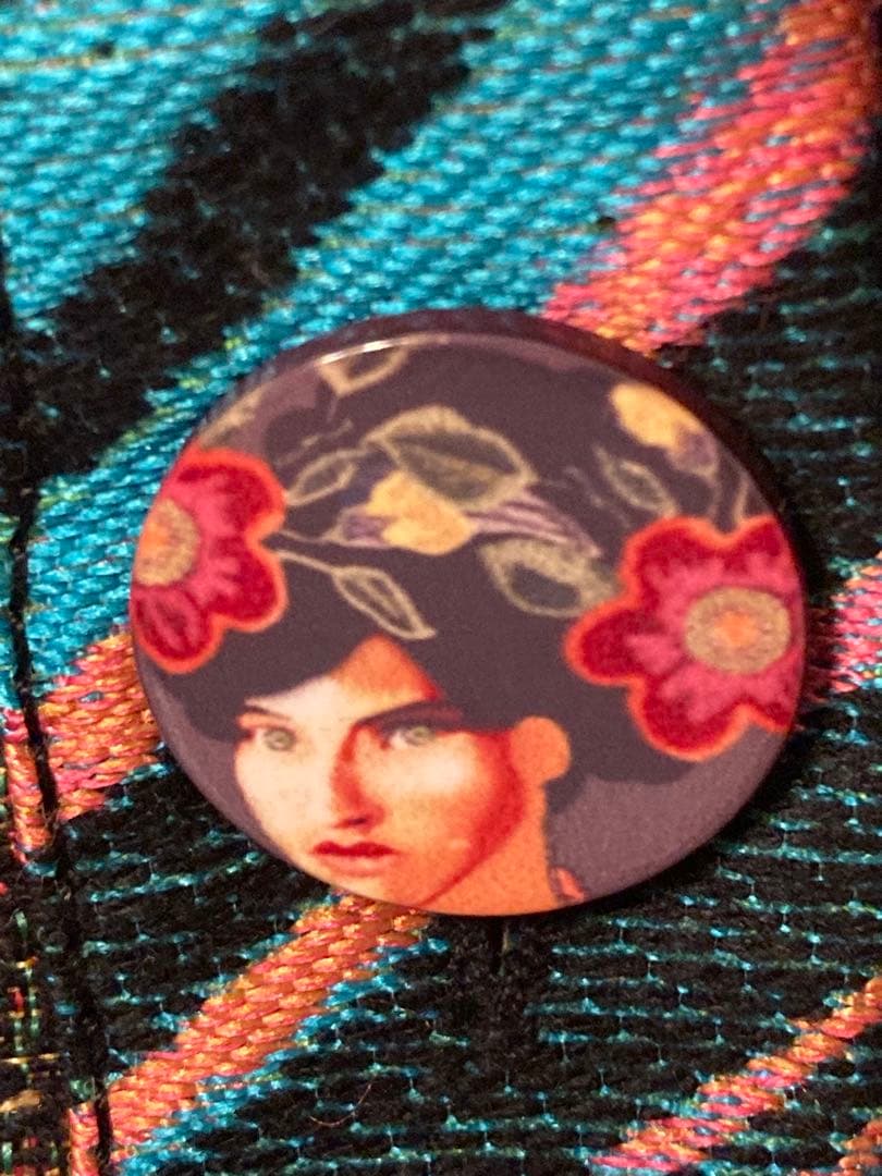 タイムセール14500円未使用desigualジャガード織りダブルコート40Ｌ