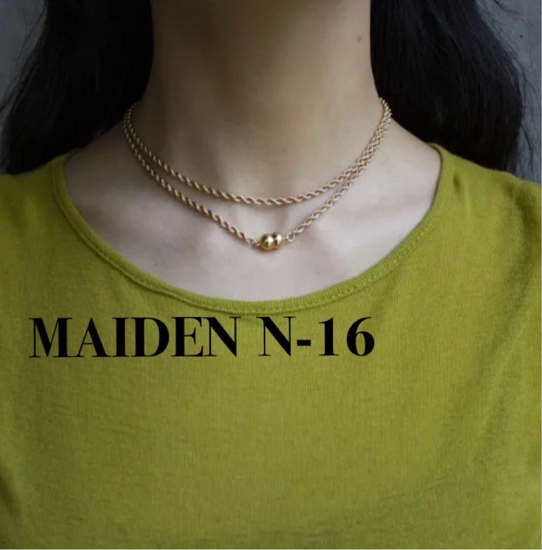 最終値下げ価格 MAIDEN N-16 ゴールド
