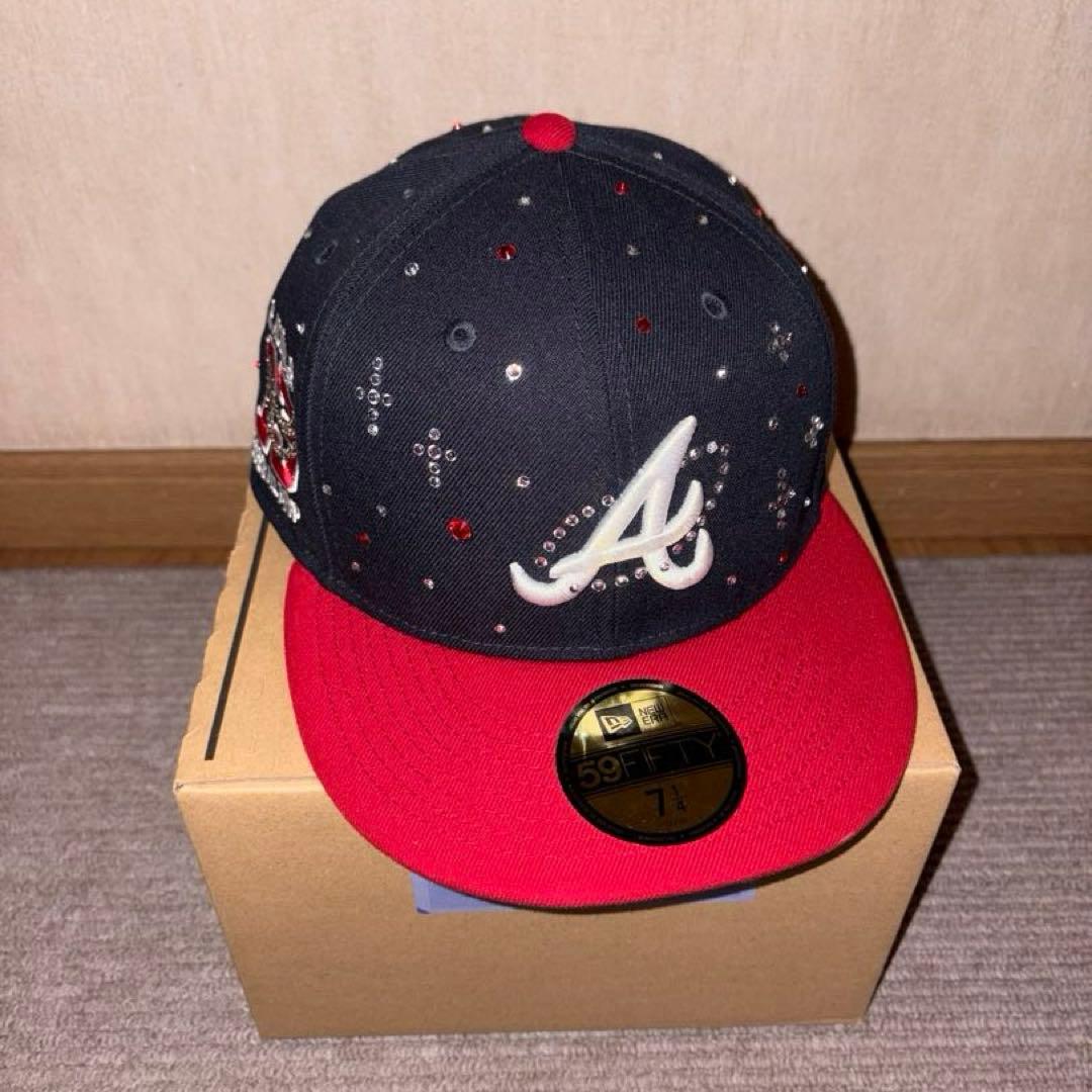 New Era ジュエルキャップ　ラインストーン　ニューエラ　アトランタ