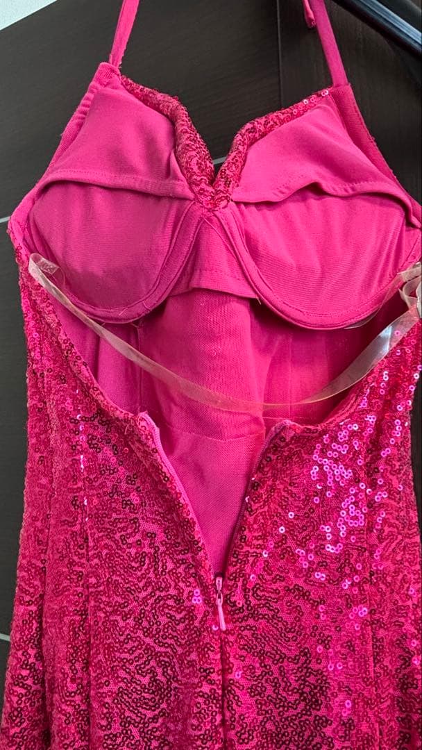 SARA スパンコールドレス XS JBBF フィットモデル　マッスルゲート