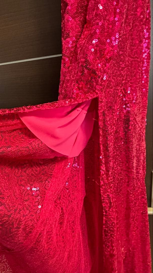 SARA スパンコールドレス XS JBBF フィットモデル　マッスルゲート