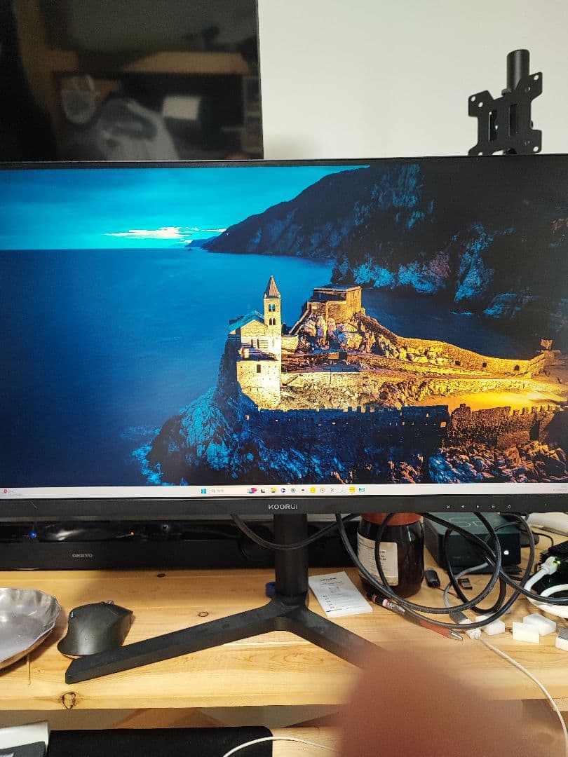 KOORUI ゲーミングモニター 27E1QA 27インチ 訳あり