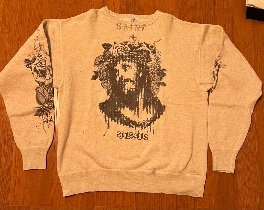【美中古】セントマイケル 河村Jesusスウェット　【激レア】