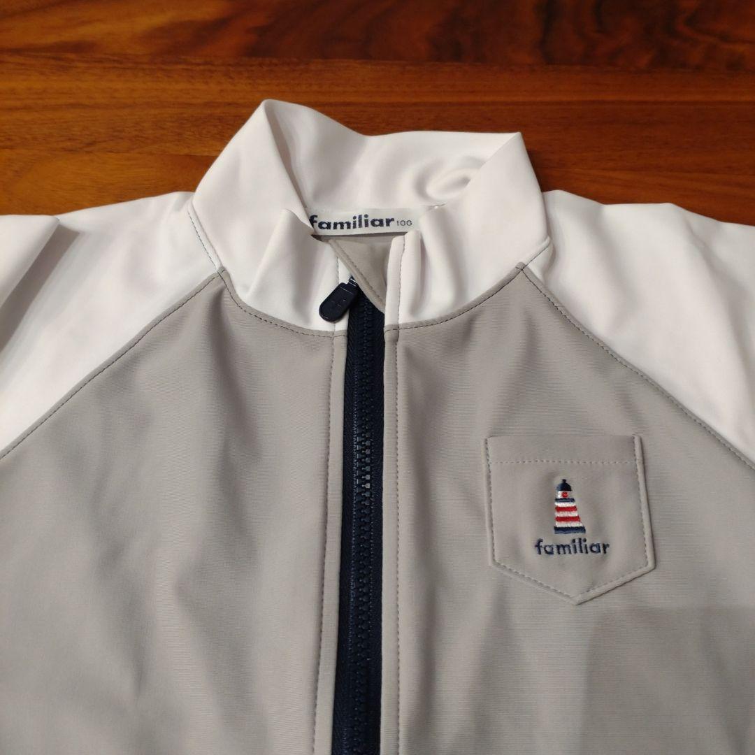 ファミリア　ラッシュガード　水着セット　男の子　100