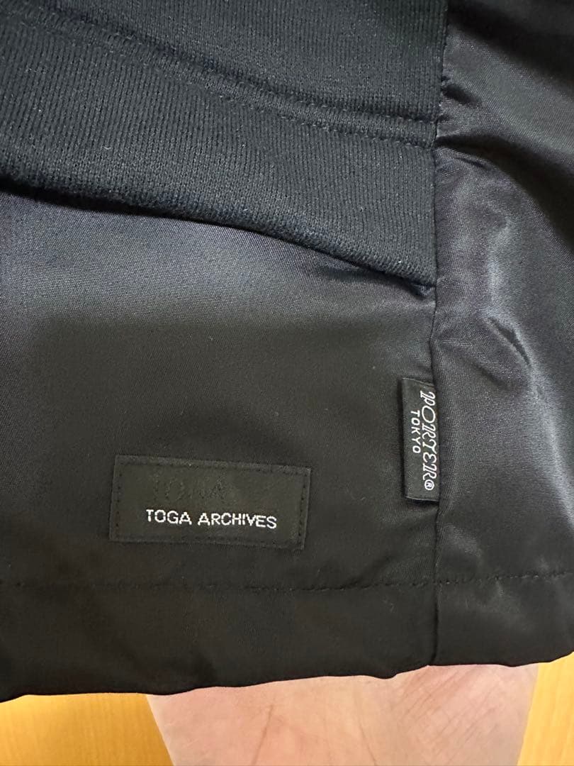 トップス TOGA x PORTER HALF ZIP SWEATSHIRT