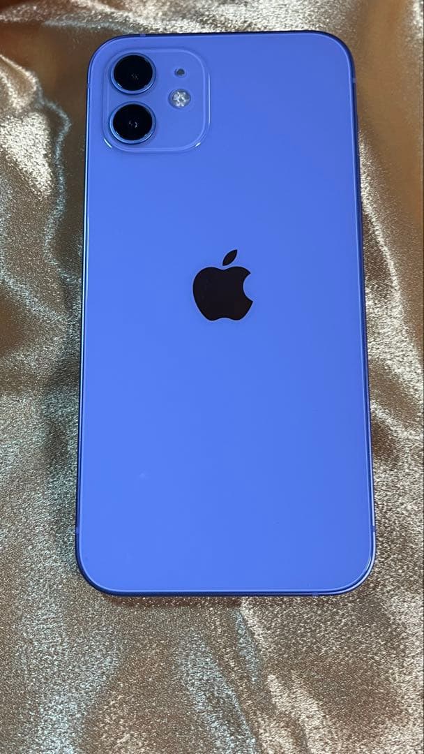 iPhone12 128GB本体 超美品 パープル バッテリー84%