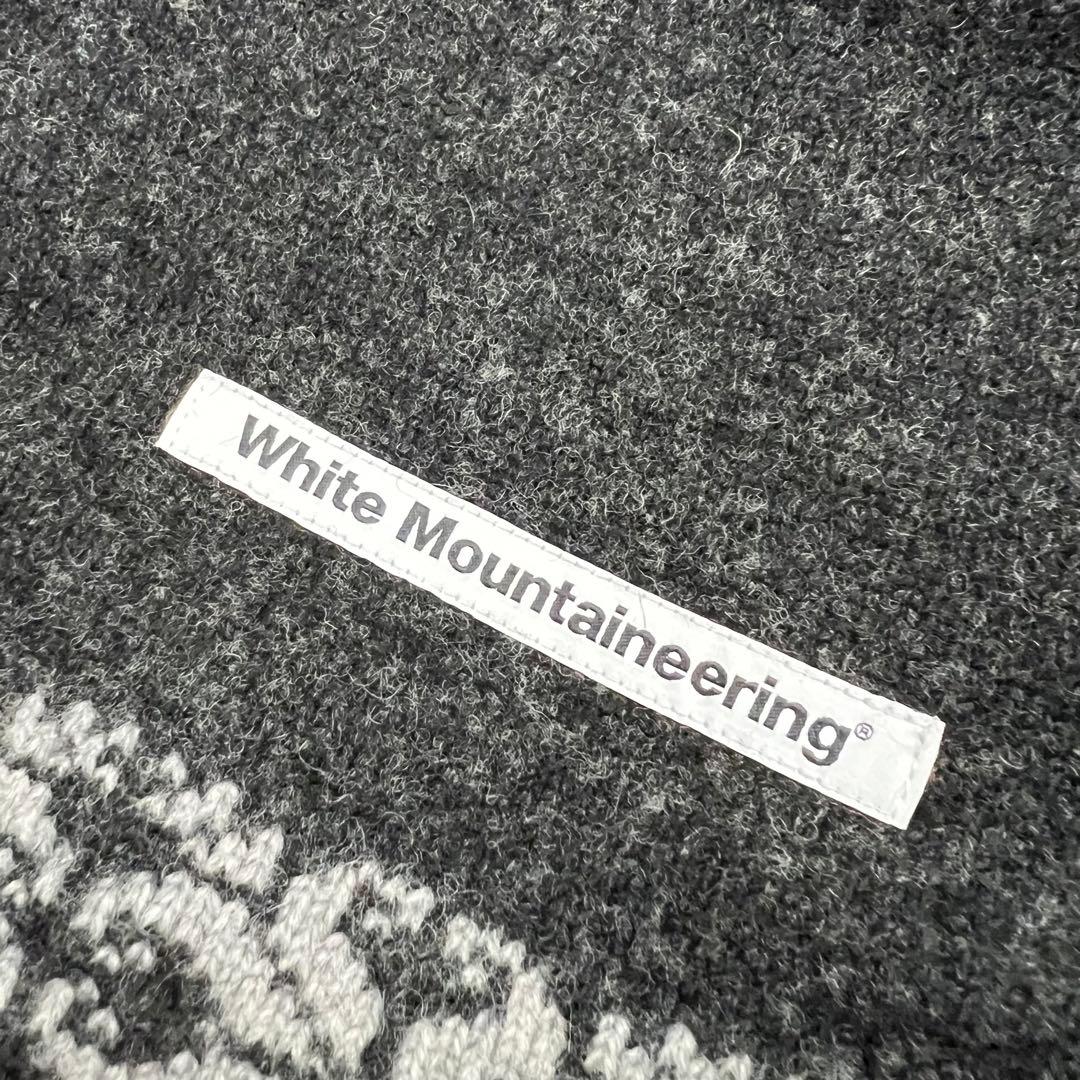 White Mountaineering ノルディック柄 ニットキャップ