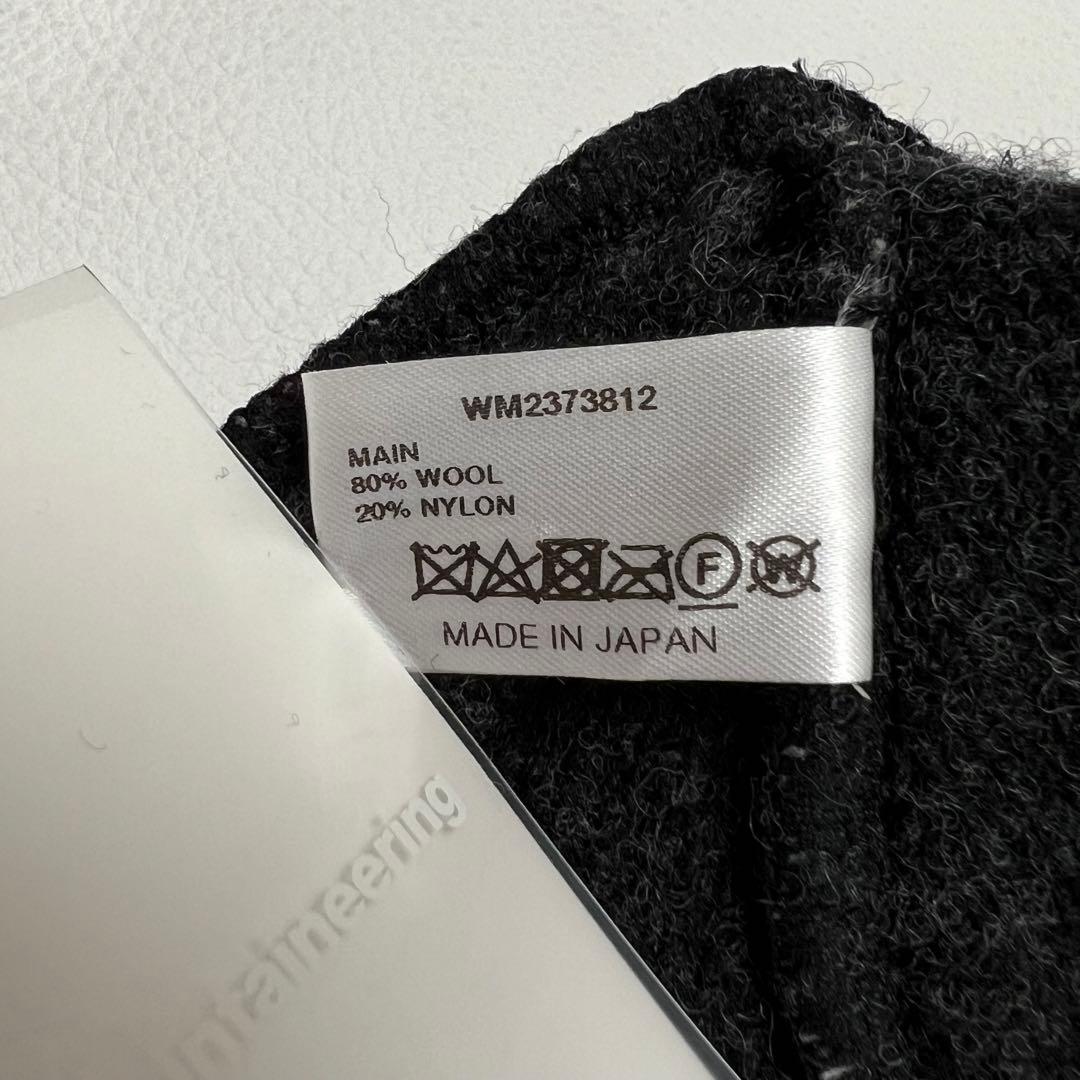 White Mountaineering ノルディック柄 ニットキャップ