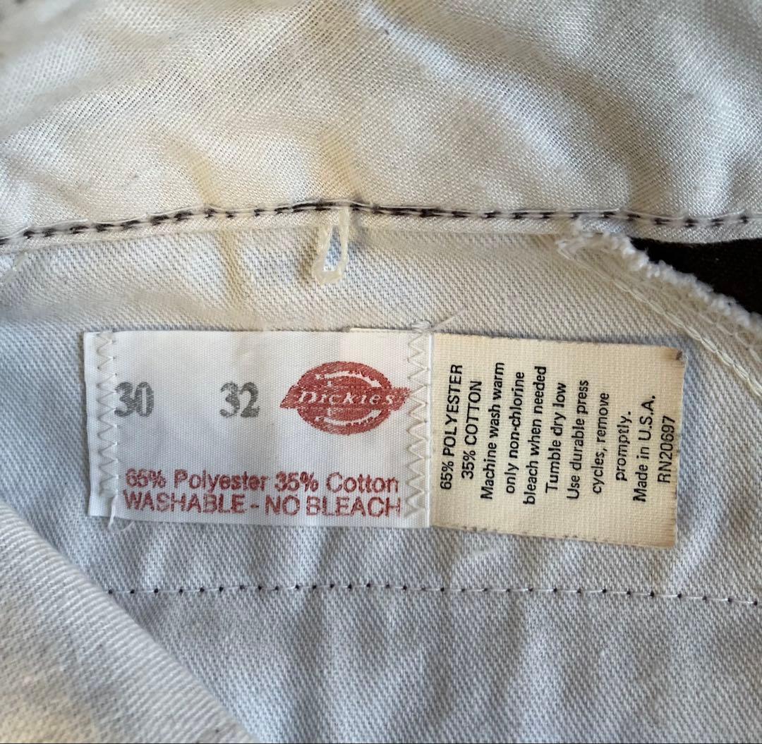 USA製ディッキーズ　チビタグ　アルミジップ　80's