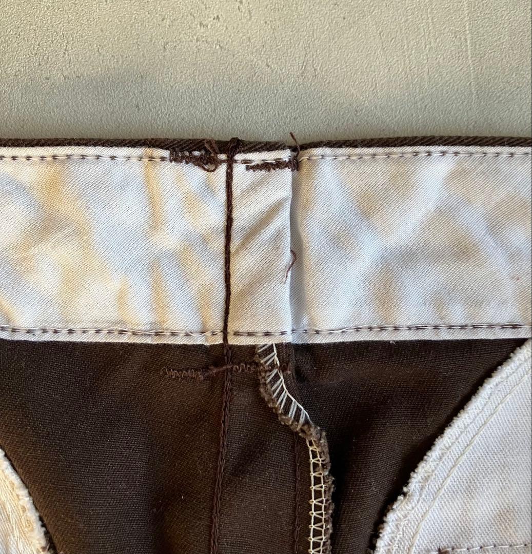 USA製ディッキーズ　チビタグ　アルミジップ　80's