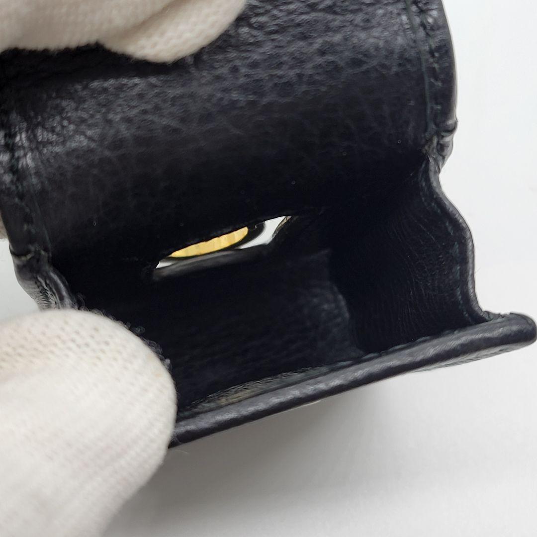 美品✨️ GUCCI キーケース プチマーモント ブラック レザー スマートキー