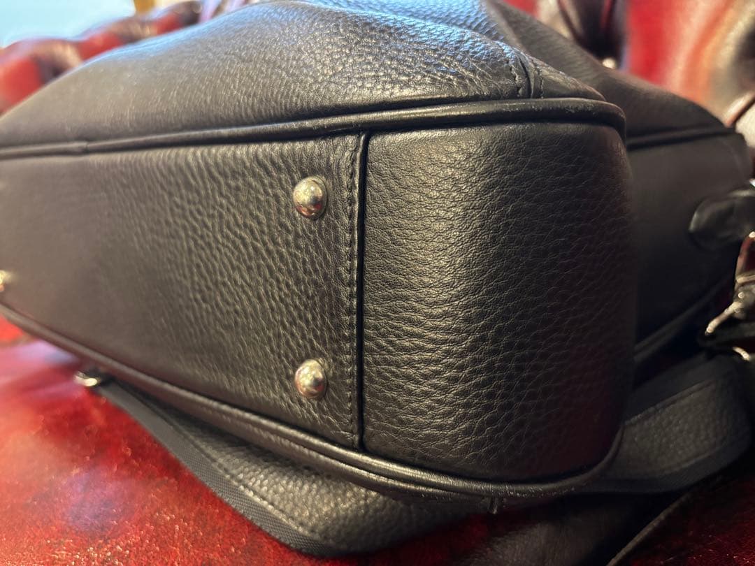 ★ペレモルビダ★黒 メイデンボヤージュ オールレザー　ショルダーストラップ付