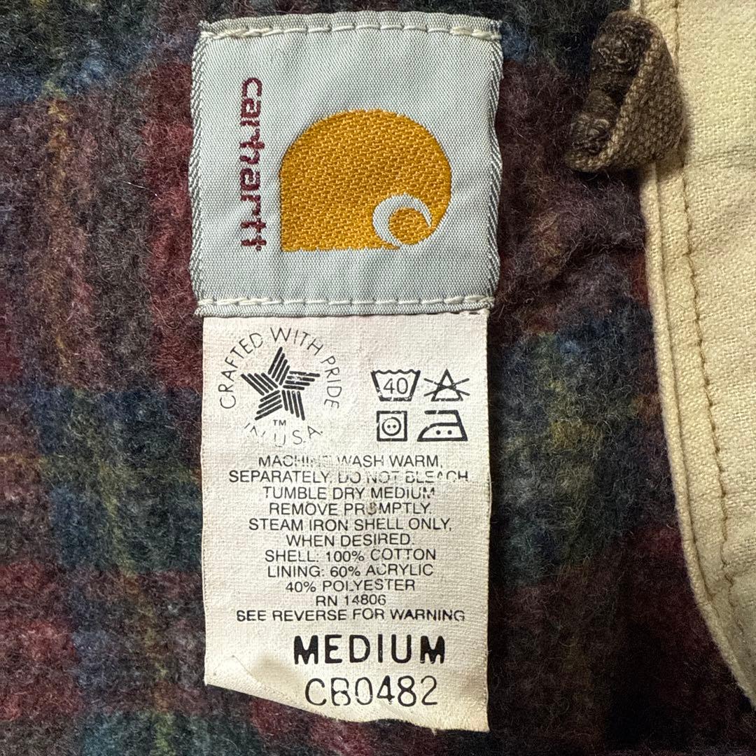 Carhartt ミシガンチョアコート USA製 M ブラウン カーハート