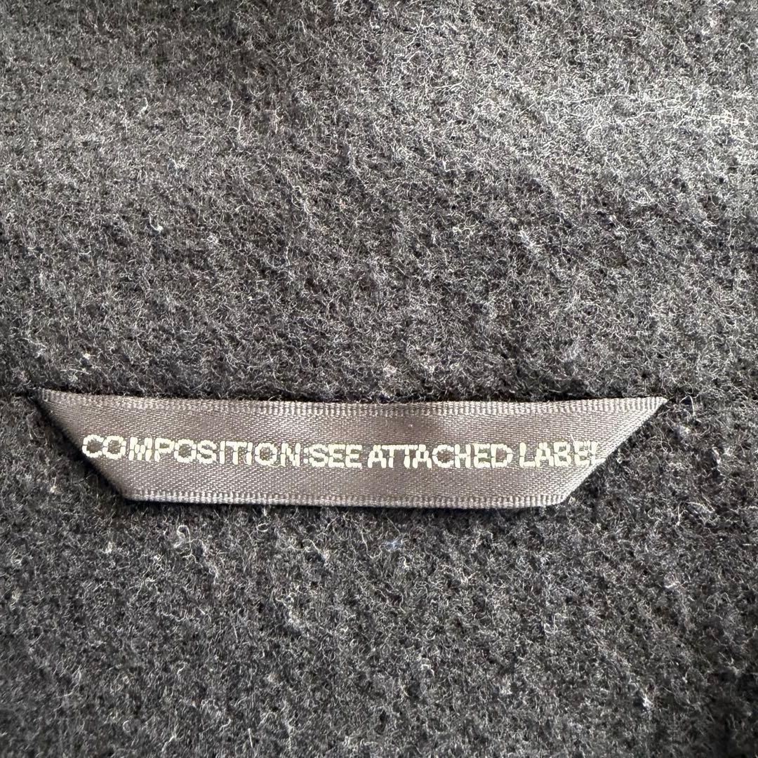 Y's ポンチョ風コート　ブラック　サイズ2