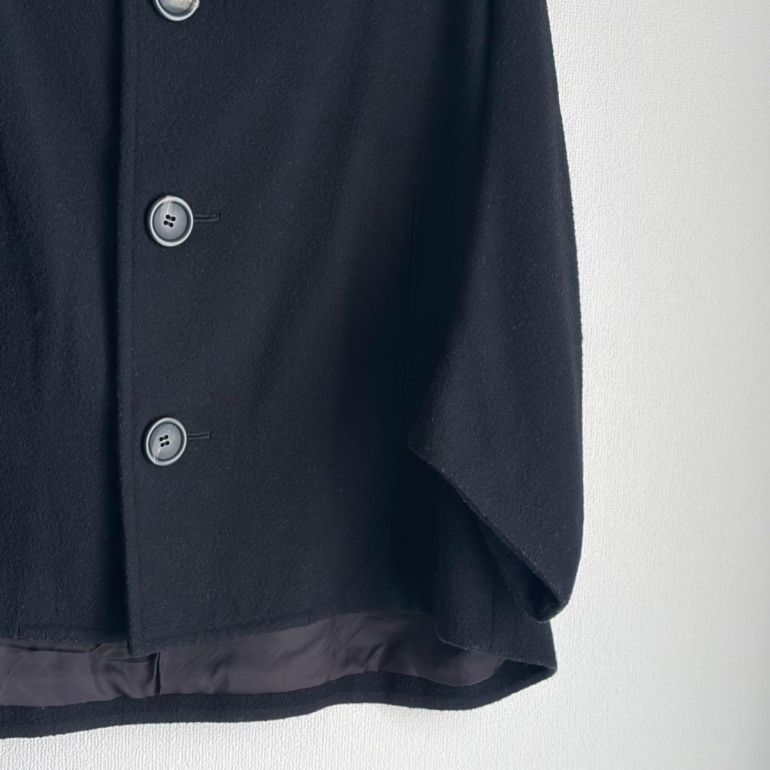 Y's ポンチョ風コート　ブラック　サイズ2