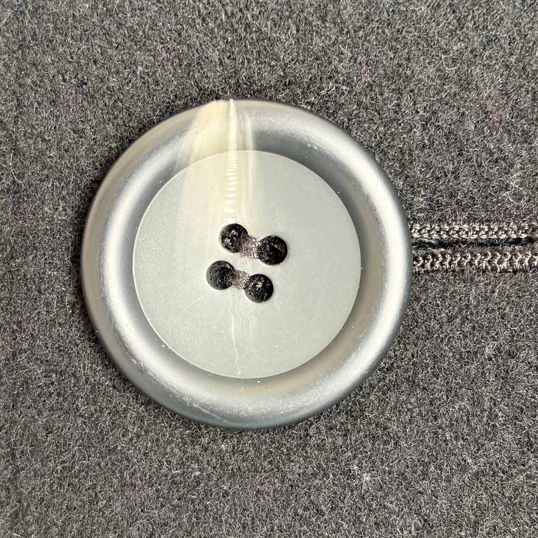 Y's ポンチョ風コート　ブラック　サイズ2