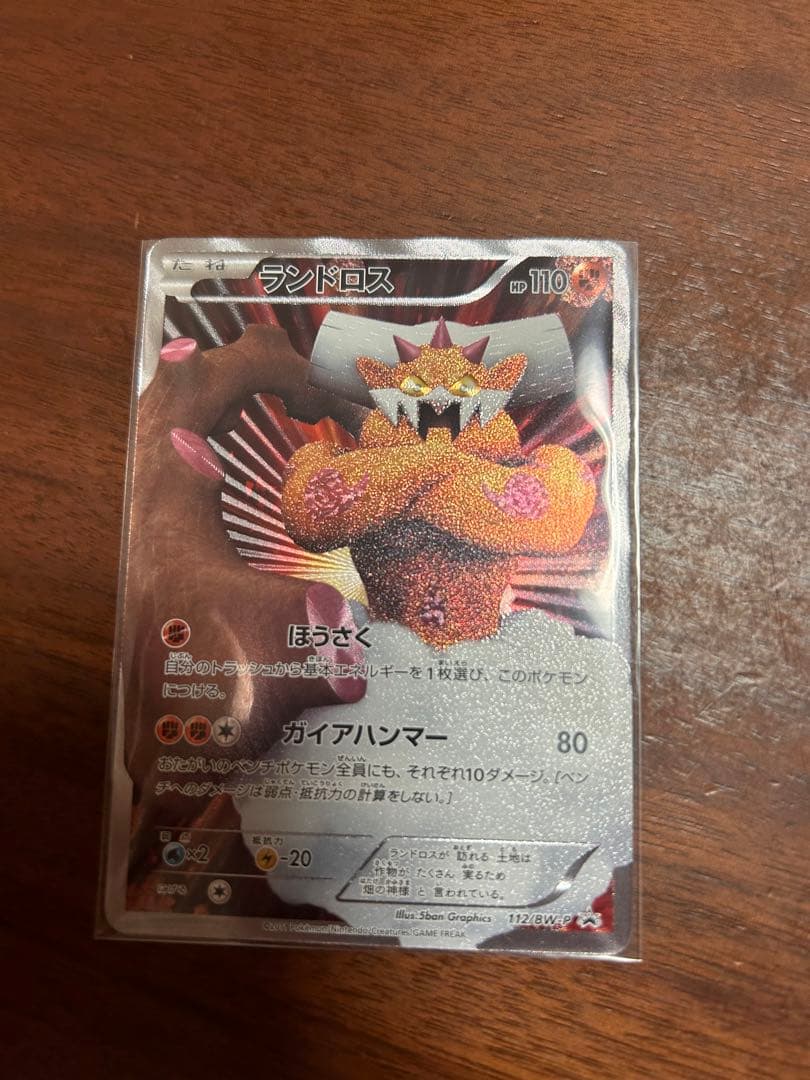 ランドロス プロモ ポケモンカード BW