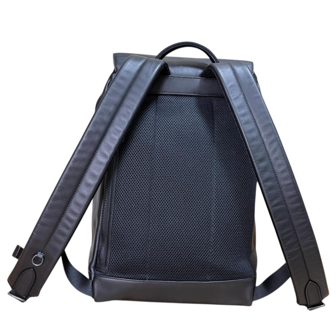 美品　COACH コーチ トラック バックパック リュックサック 大容量 レザー