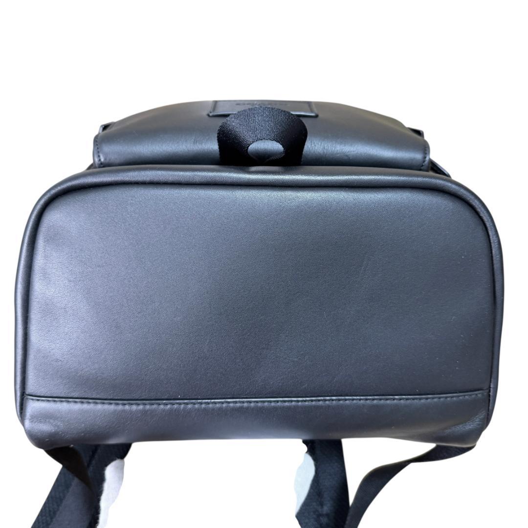 美品　COACH コーチ トラック バックパック リュックサック 大容量 レザー