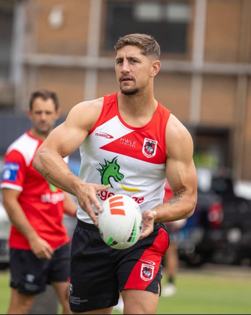 【海外XLサイズ】NRL セントジョージ・イラワラ・ドラゴンズ シングレット