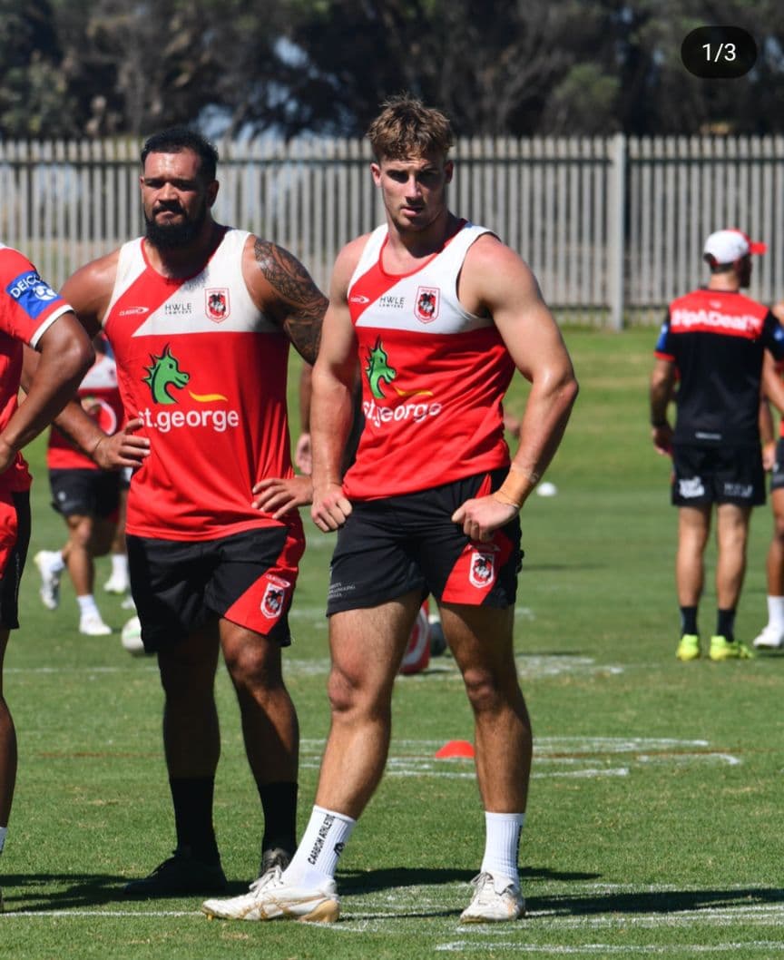 【海外XLサイズ】NRL セントジョージ・イラワラ・ドラゴンズ シングレット