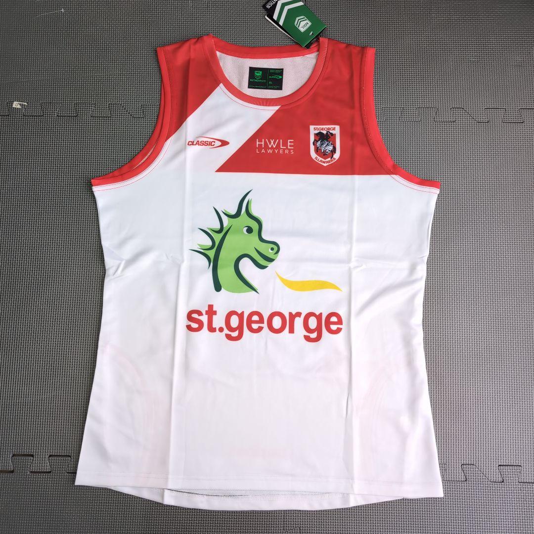 【海外XLサイズ】NRL セントジョージ・イラワラ・ドラゴンズ シングレット