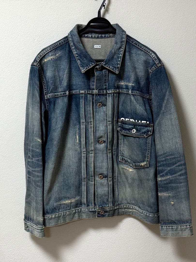 SEQUEL ダメージデニムジャケット