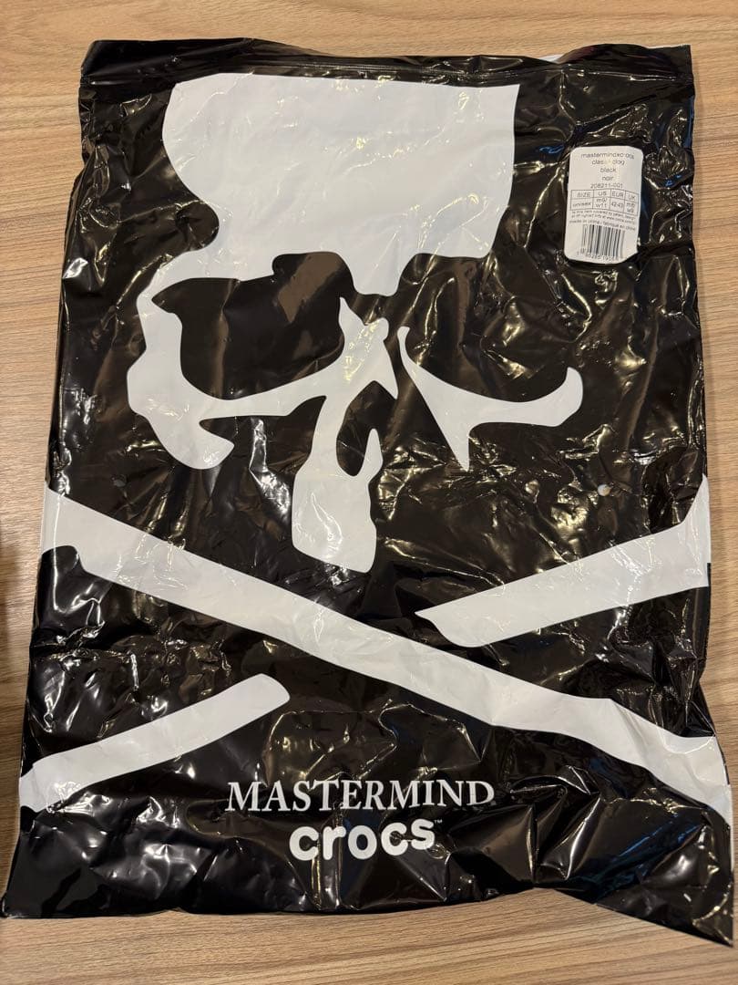 マスターマインド × クロックス 27cmClassic Clog 黒/黒