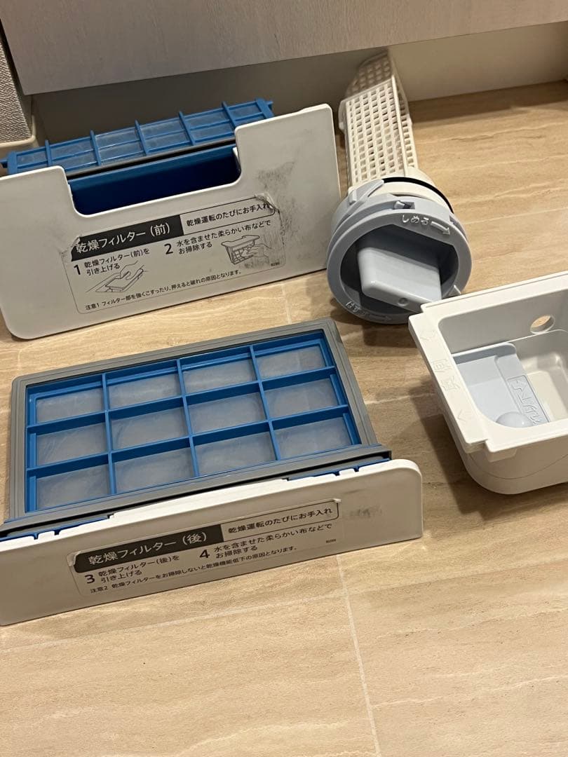 SHARP ドラム式洗濯機 ES-G112 本体　送料込み価額