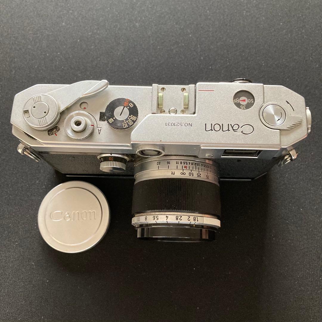 Canon L2 50mm 1.8 レンジファインダー フィルムカメラ