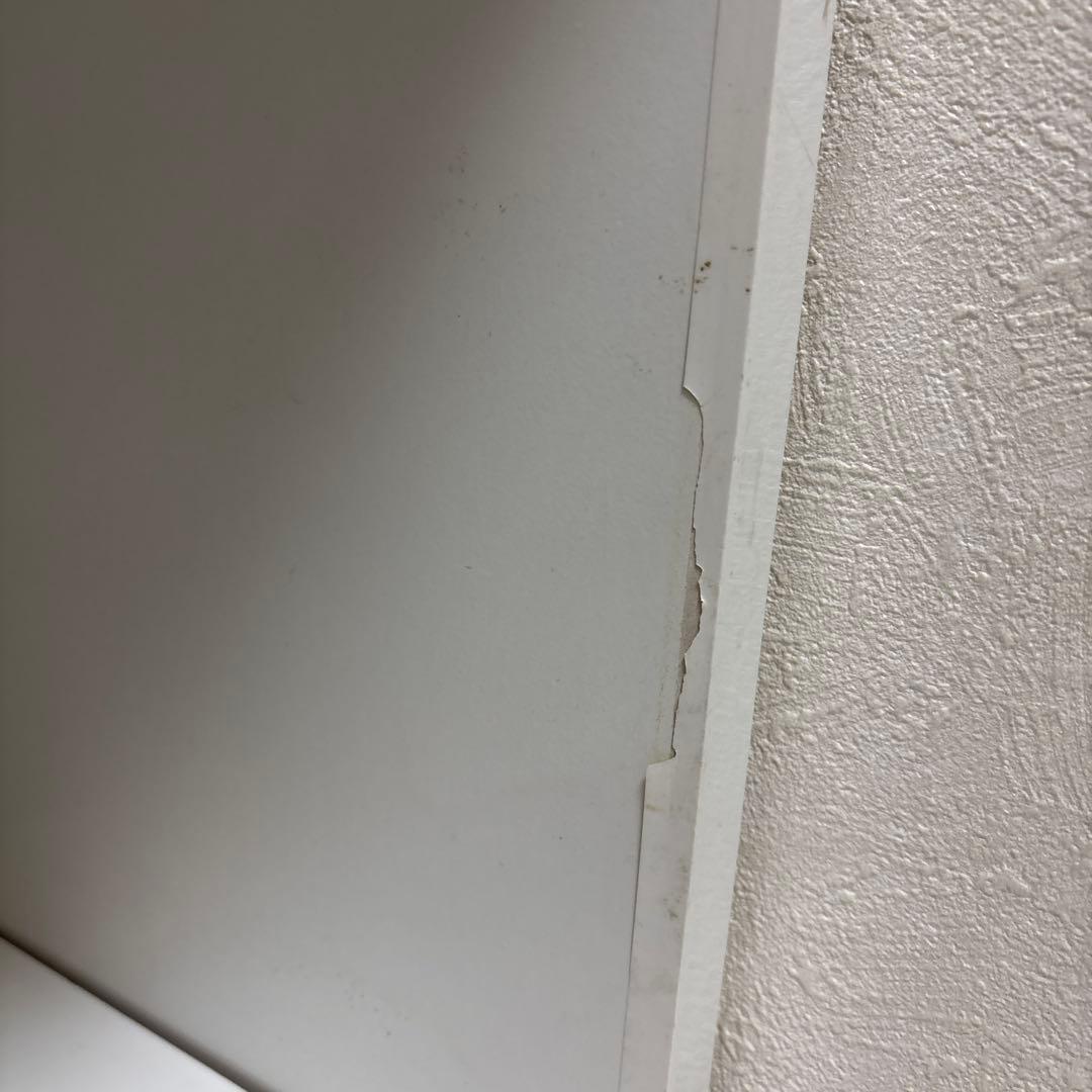 《電源付き！》おしゃれなブルーのキッチンボード／食器棚（幅135×高さ196