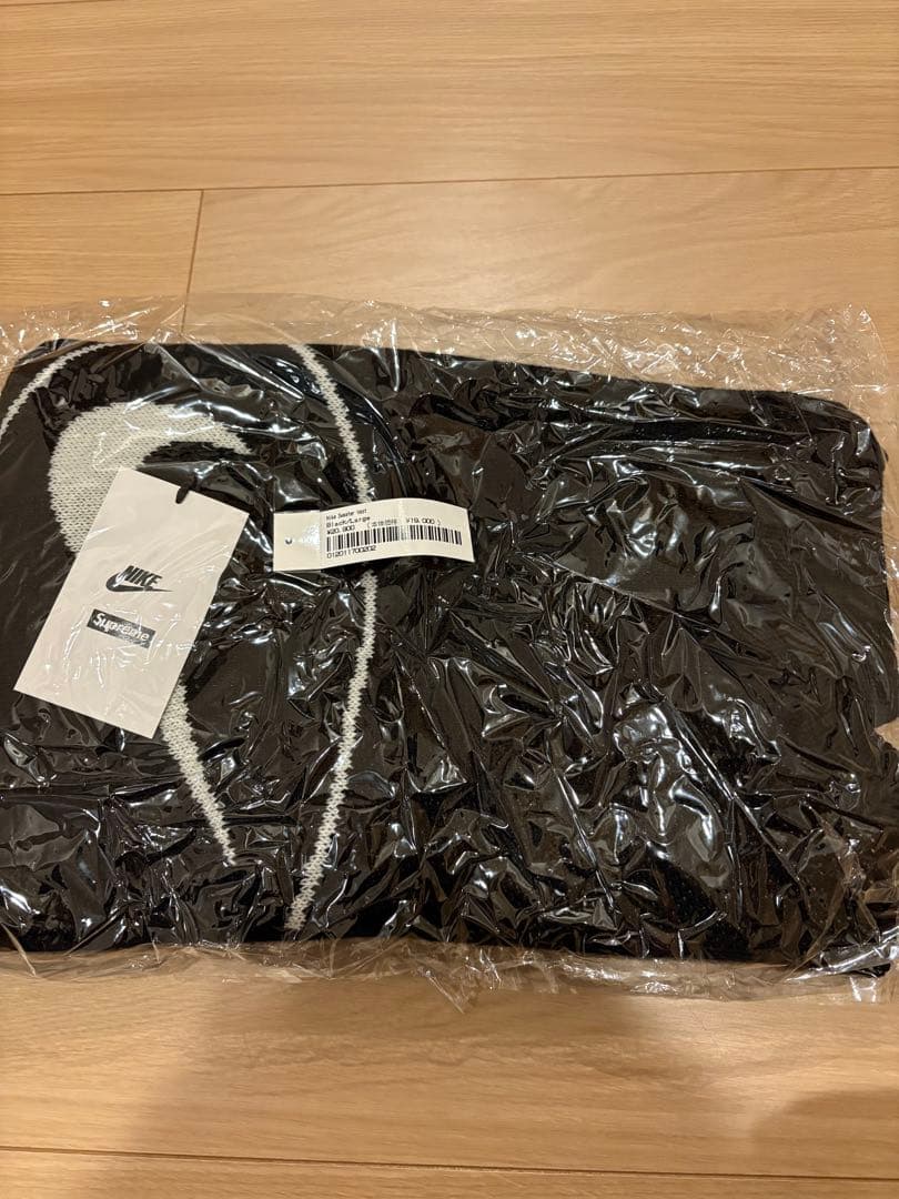 Supreme Nike Sweater Vest Lサイズ Black ベスト