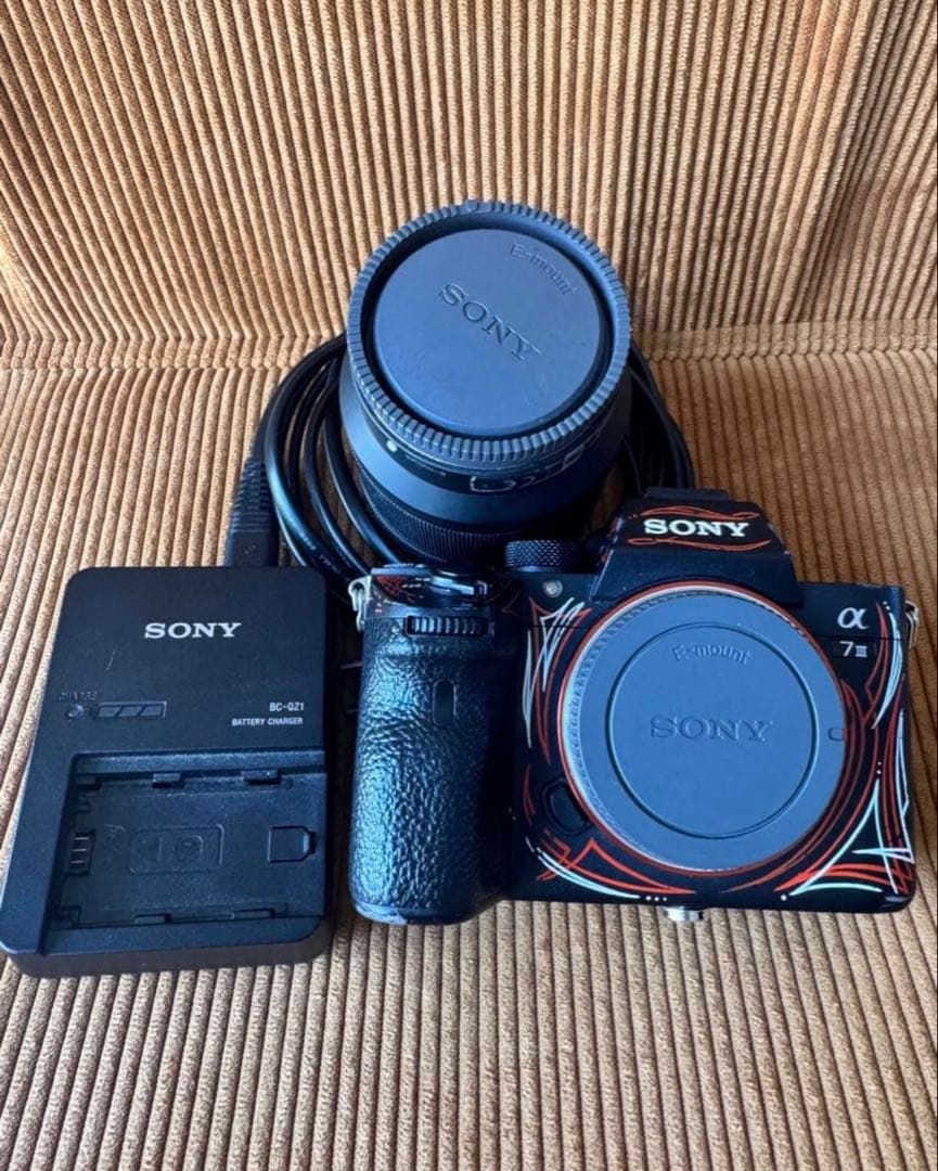 Sony α7 iii ボディー　レンズセット　ピンスト入り