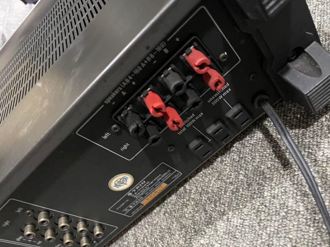 TRIO トリオ プリメインアンプ KA-7100D 通電確認 動作未確認