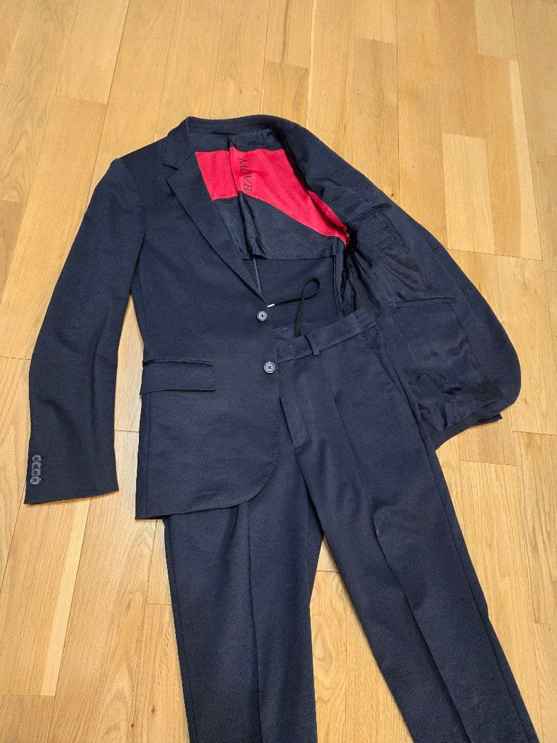 MOVB 上下セットDuplex Cotton Jersey 46 ネイビー