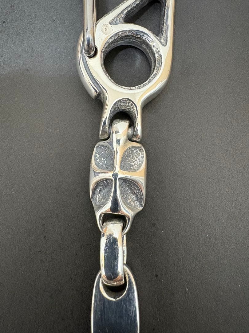 ビルウォールレザー シルバー キーチェーン キーホルダー