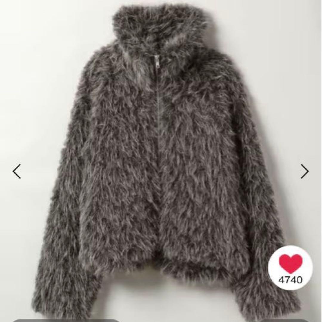 jeanasis mixカラーファーブルゾン　グレー