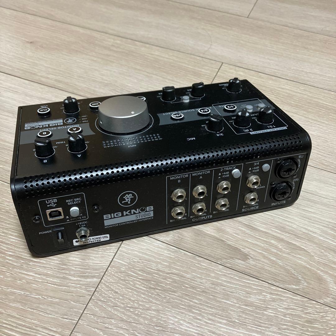 マッキーBIG KNOB STUDIO 電源ケーブル付属　【オマケ】ケーブル2本