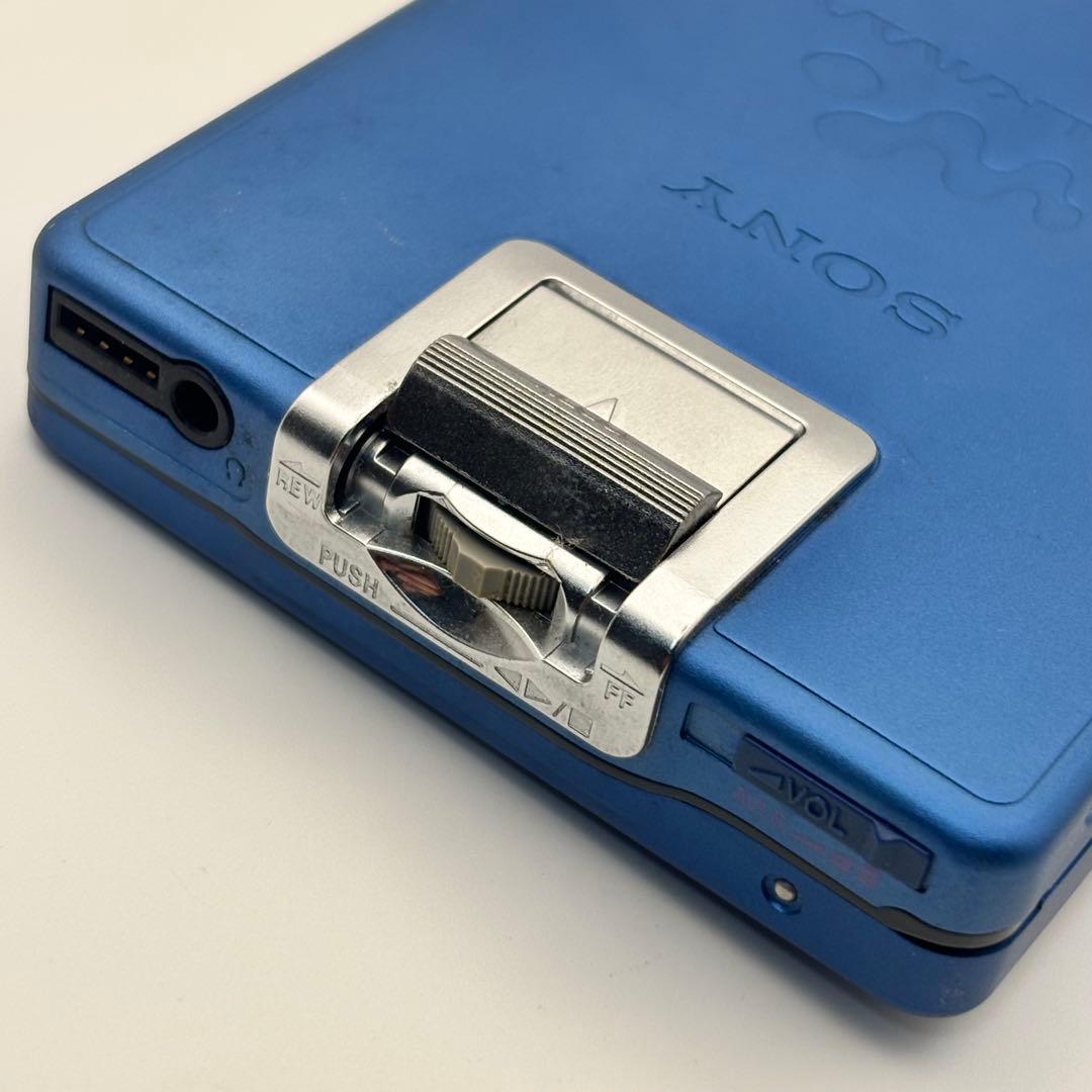 SONY WM-EX910 カセットウォークマン ブルー ソニー リモコン