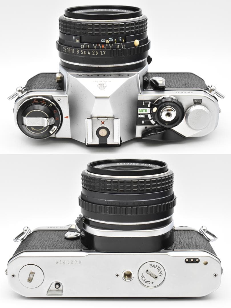 【動作良好】ペンタックス ME smc PENTAX-M 50mm F1.7