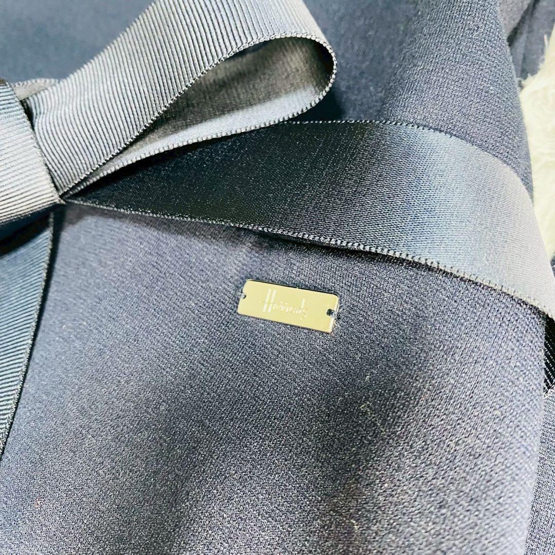 新品✰Harrods ネイビー 高品質　ワンピース Size 1