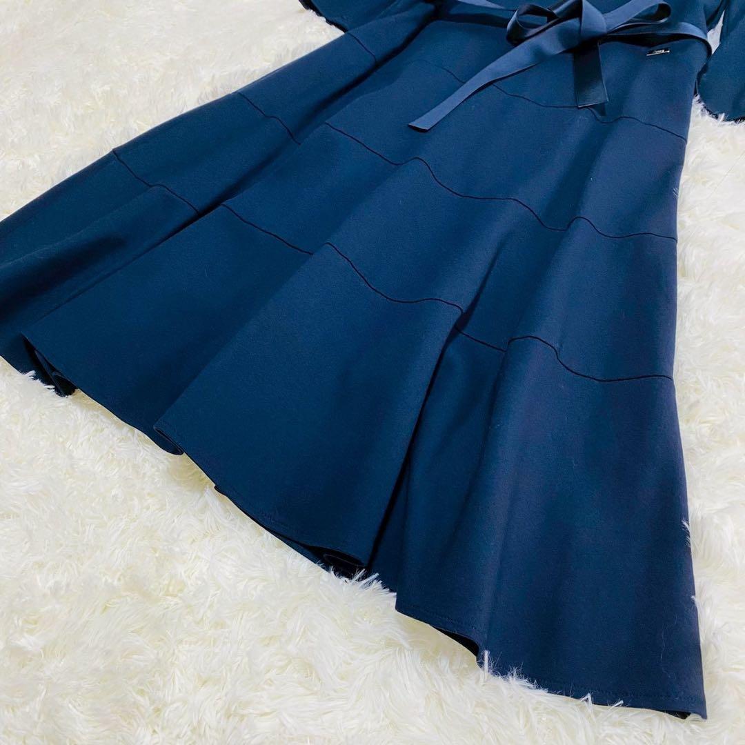 新品✰Harrods ネイビー 高品質　ワンピース Size 1