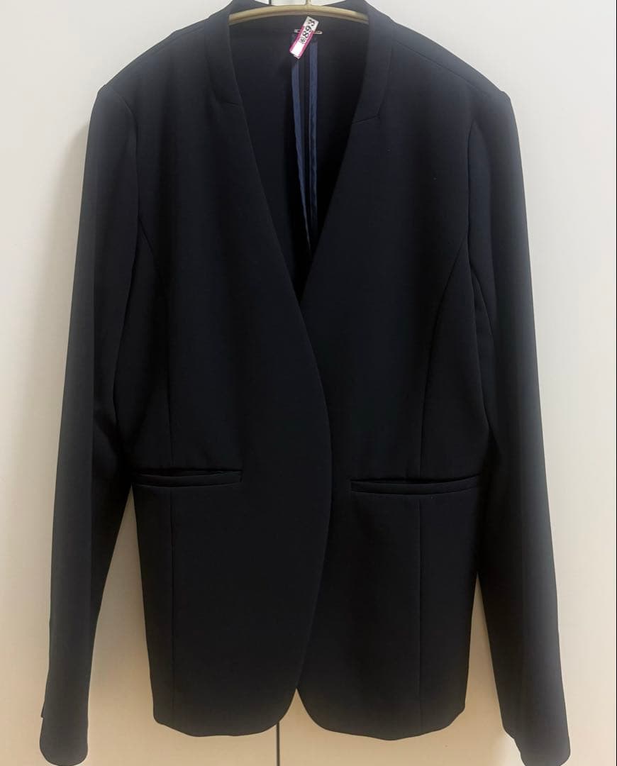 SOEJUストレッチファインノーカラージャケット【現行品】