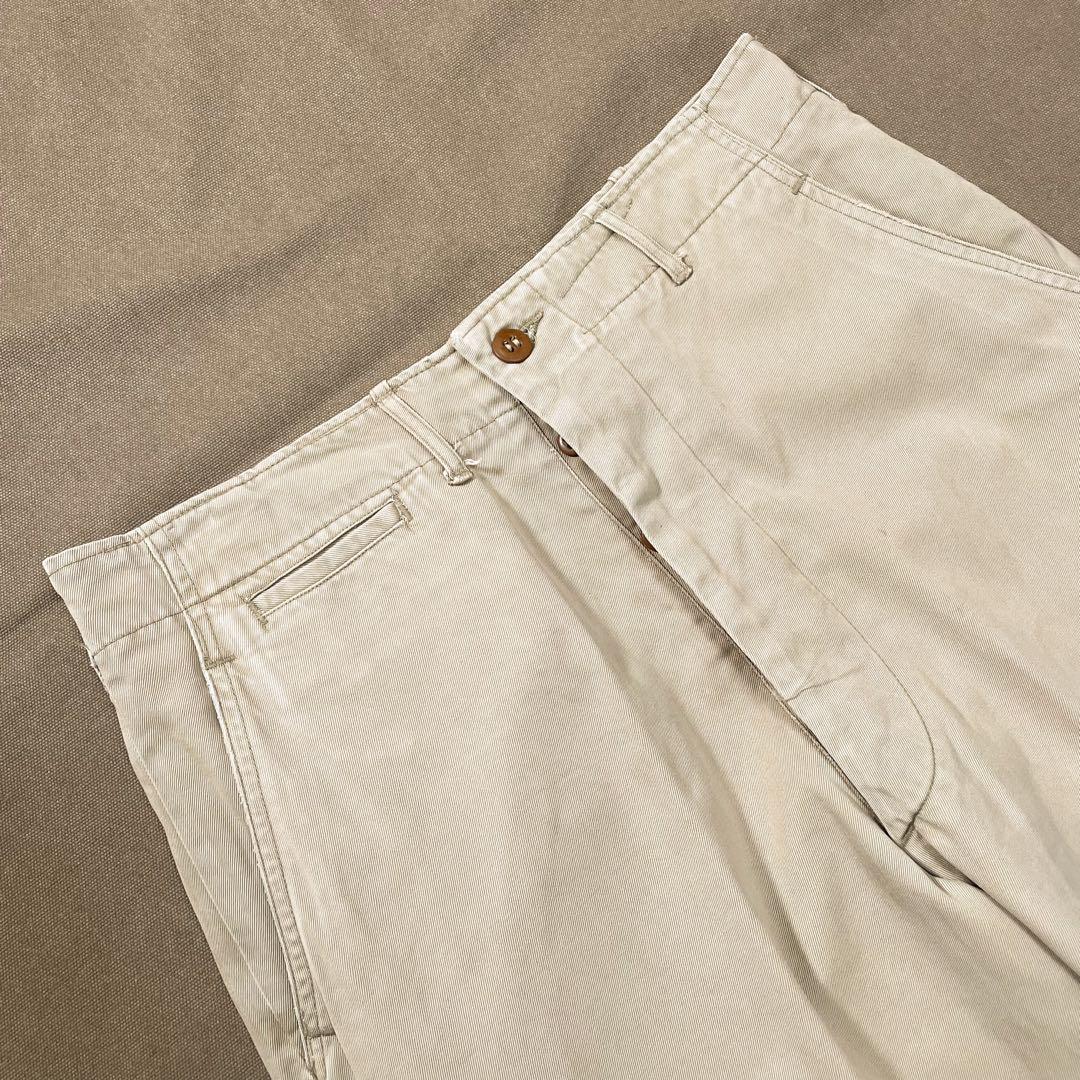 40s ARMY 45カーキ ミリタリー チノパン ビンテージ usa old