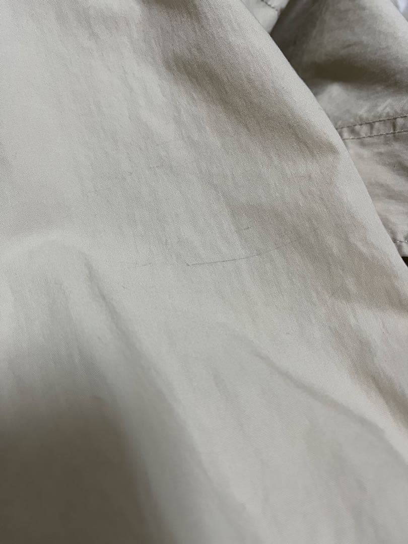 MHL.／WASHED COTTON NYLONコート