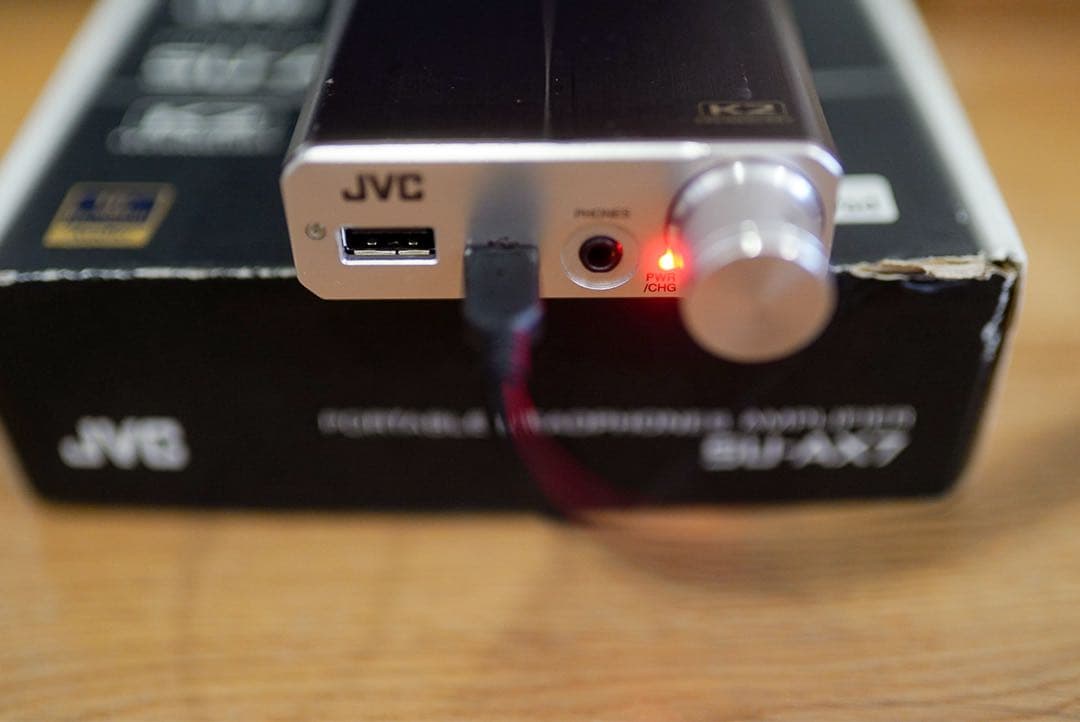 JVC ポータブルヘッドフォンアンプ SU-AX7